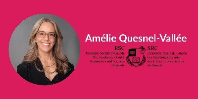 Amélie Quesnel-Vallée nommée Fellow à La Société royale du Canada